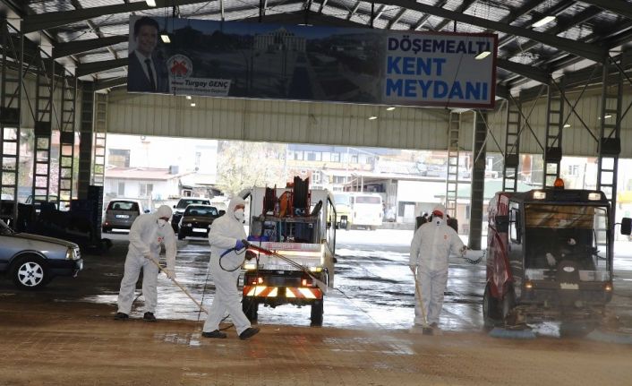 Döşemealtı Belediyesi, Korona virüse karşı önlemleri en üst noktaya çıkarttı