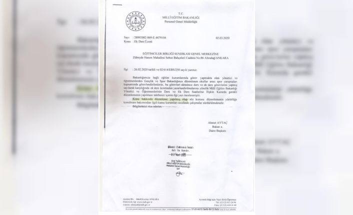 Eğitim Bir-Sen’den okullar arası spor yarışmalarında görevli öğretmenlerle ilgili açıklama