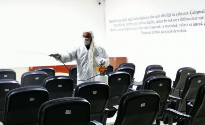 Ergene Belediyesi’nde dezenfekte çalışmaları sürüyor