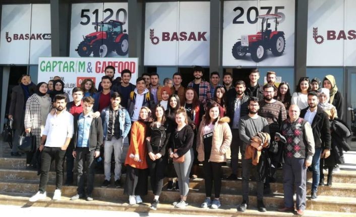 GAÜN öğrencileri fuara katıldı