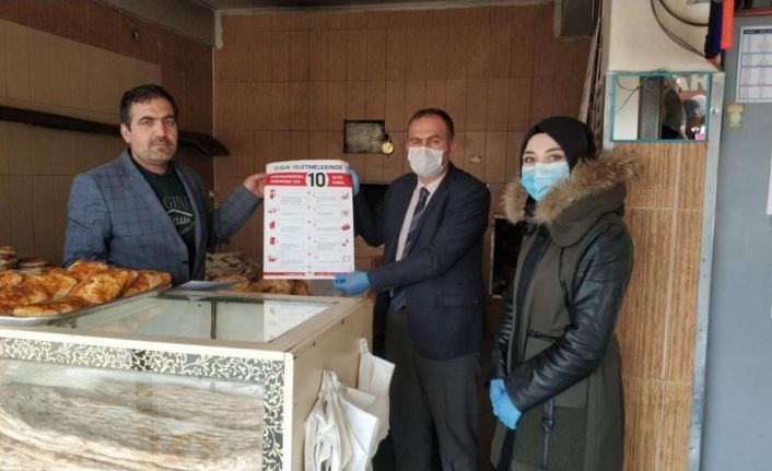 Horasan İlçe Tarım ve Orman Müdürlüğü ekiplerinden denetim ve bilgilendirme ziyaretleri