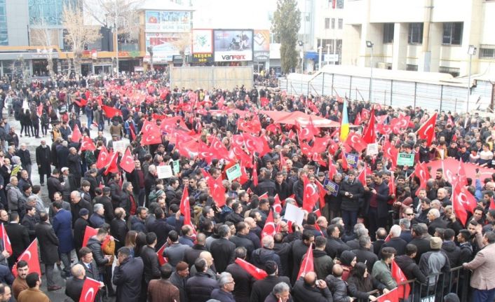 İdlib mazlumlarına destek ve şehadet yürüyüşü