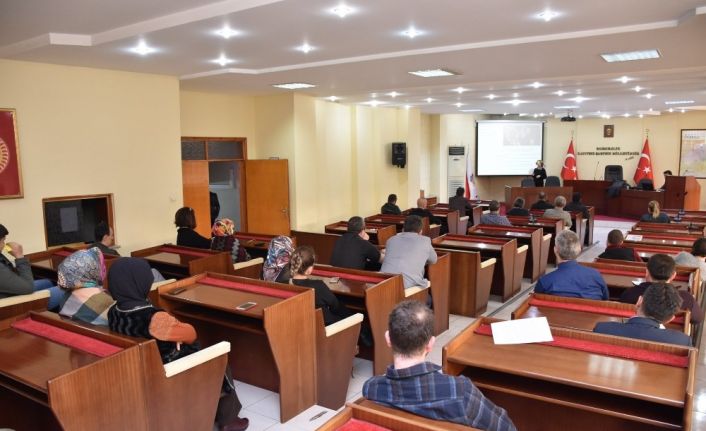 İl Özel İdare personelleri korona virüs ile ilgili bilgilendirildi