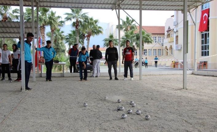 İskenderun’da Bocce Turnuvası sona erdi