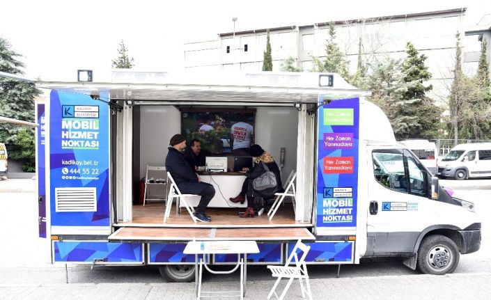 Kadıköy’de koronaya karşı mobil belediyecilik