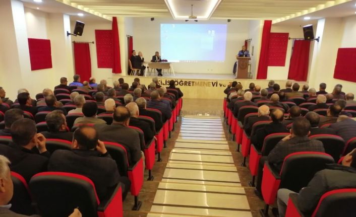 Kilisli muhtarlar bilgilendirildi