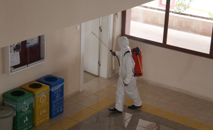 Kilis’te dezenfekte çalışmaları sürüyor