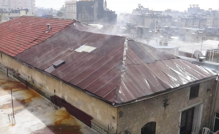 Kilis’te ilginç doğa olayı