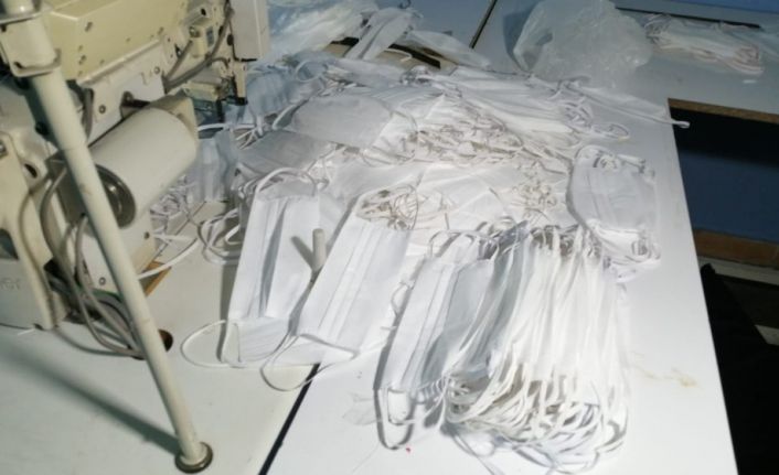 Korona virüs fırsatçılarına baskın: 1 milyon sahte maske ele geçirildi