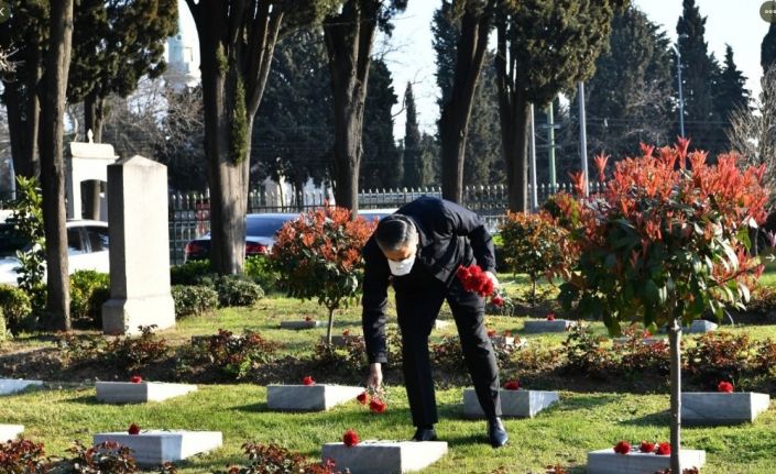 Korona virüsü nedeniyle Çanakkale Zaferi’nin 105. yılında sade bir tören yapıldı