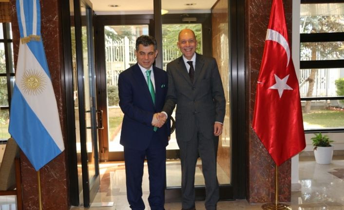 SANKON’dan Arjantin Ankara Büyükelçiliği’ne ziyaret