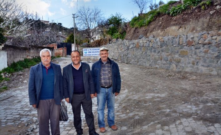 Savuca’da toprak kayması sorunu Söke Belediyesi tarafından çözüldü