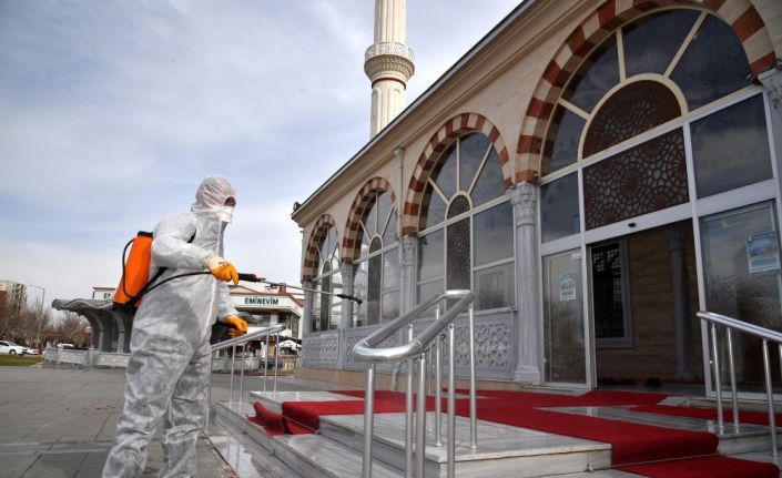 Selçuklu’da dezenfekte çalışmaları sürüyor