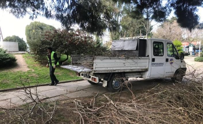 Sinop’ta çevre düzenleme çalışmaları