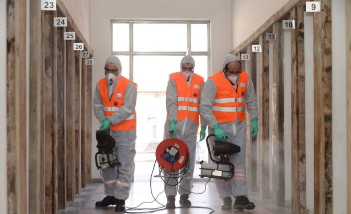 Tarihi mekanlarda korona virüs temizliği