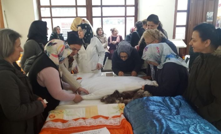 Ustalar kursiyerlerle buluştu