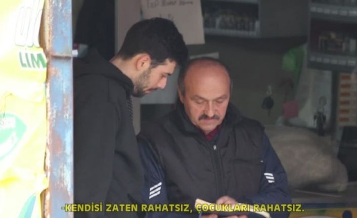 Vatandaşların bakkal borçlarını kapatıp, içi para dolu zarflar dağıttılar
