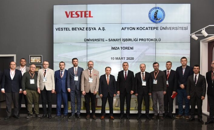 Vestel Beyaz Eşya, Afyon Kocatepe Üniversitesi ile iş birliği protokolü imzaladı