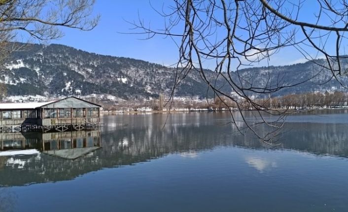 Yağışlar göllere yaradı