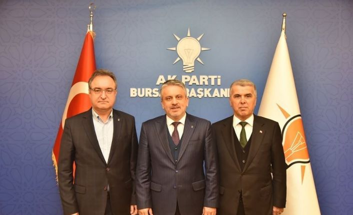 AK Parti Nilüfer, İnegöl ve Kestel ilçe başkanları görevlerini devretti