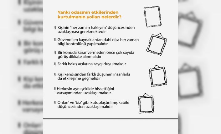 Anadolu Üniversitesi SODİGEM, sosyal izolasyon günlerinde Yankı Odası Etkilerine karşı uyardı