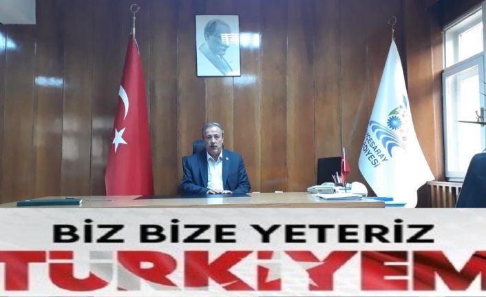 Bahçesaray Belediye Başkanı Arvas ve başkan yardımcısı Takmaz’dan “Biz Bize Yeteriz Türkiyem” kampanyasına destek