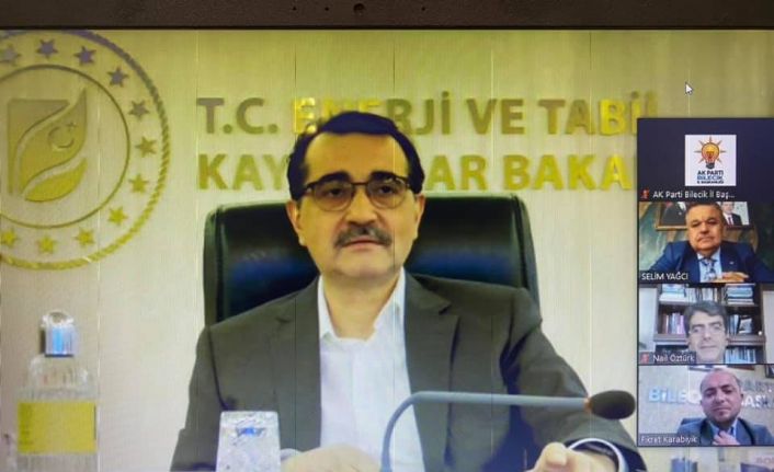 Bakan Dönmez, AK Parti Bilecik İl Başkanlığı toplantısına telekonferans sistemiyle bağlandı