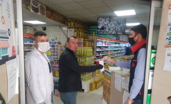 Batman’da Ramazan öncesi marketlerde korona virüs tedbirleri artırıldı