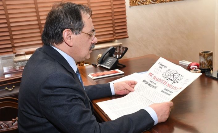 Büyükşehir’den TBMM’nin açılışının 100. yılı için çok özel bir armağan: “Hakimiyet-i Milliye”