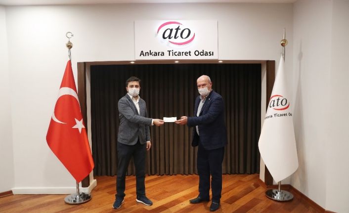 Coronathon Türkiye’de dereceye giren başkentli firmaya ATO’dan destek