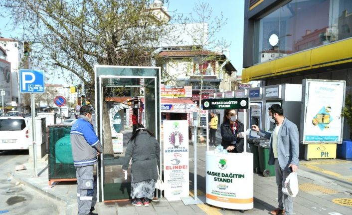 Dikimevi’ne Yaya Dezenfektan Tüneli