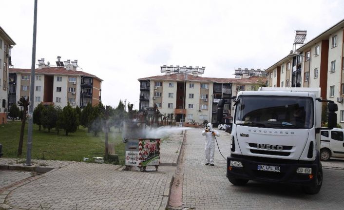 Döşemealtı Belediyesi Korona virüs önlemlerini şehrin her noktasına taşıyor