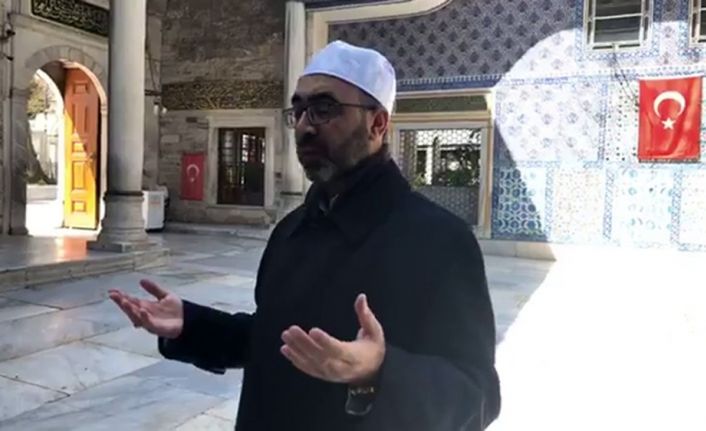 Eyüpsultan’da vatandaşlar duaya canlı yayından ’amin’ dedi