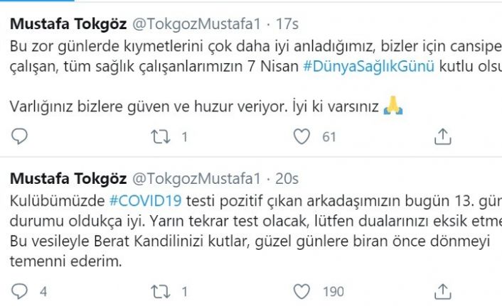 HES Kablo Kayserispor’da testi pozitif çıkan personele yeniden test yapılacak