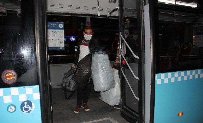 Hükümlüler tahliye edilmeye başlandı