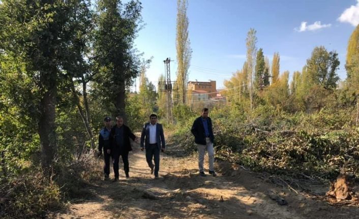 Hüyük’te yol iyileştirme çalışmaları devam ediyor