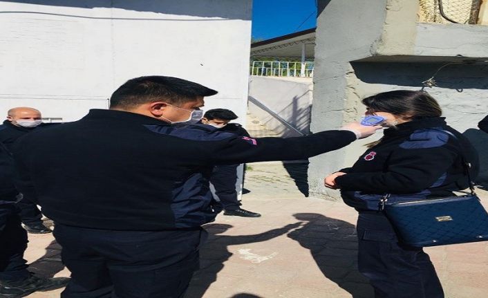 Iğdır B Tipi Kapalı Ceza İnfaz Kurumunda korona önlemleri artırıldı