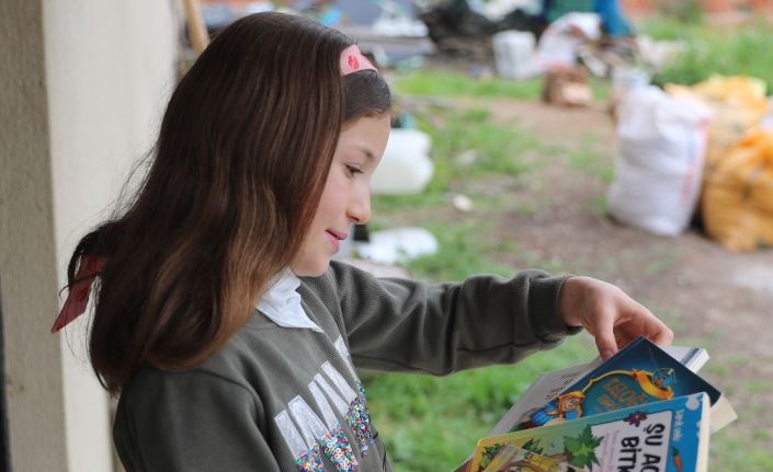 İlkokul öğrencisi Aleyna Başkan Örki’den kitap istedi
