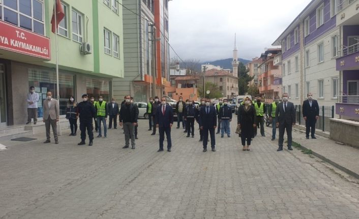 Kaymakam Deniz Pişkin, ’’Evden çıkamayan 5 bin 475 kişiye hizmet verildi’’