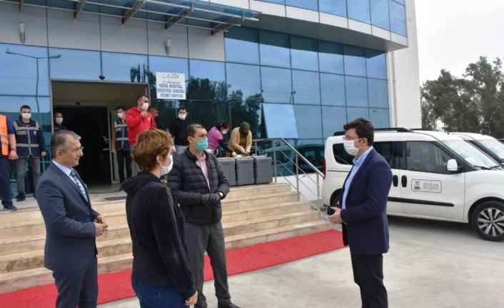 Kaymakam Şahin Korona virüse karşı alınan tedbirler hakkında bilgi verdi