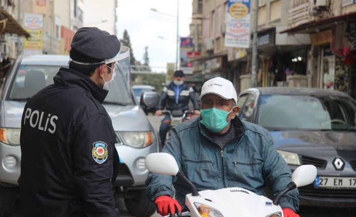 Kilis’te polis korona virüs denetimlerini sıkılaştırdı