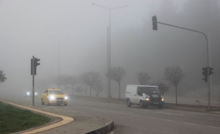 Kilis’te yoğun sis etkili oldu