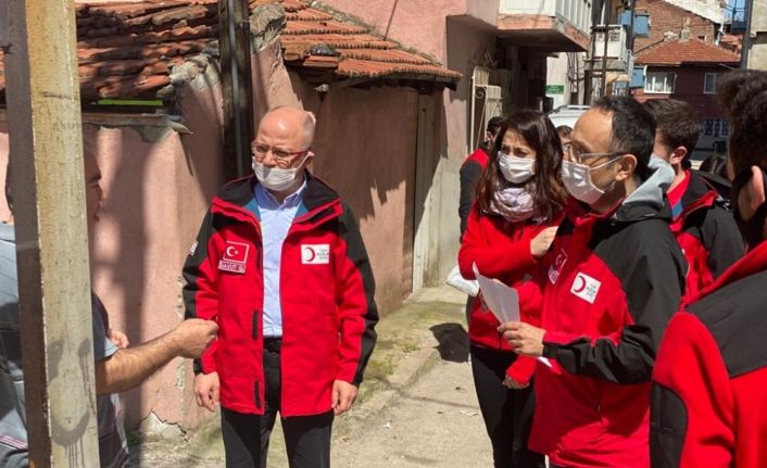 Kızılay’ın merhamet eli salgın tehdidine karşı umut oluyor