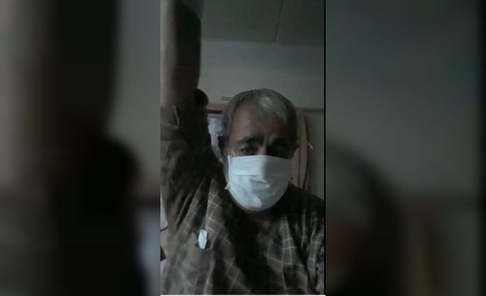 Korona virüs tedavisi gören 59 taşındaki hastadan umut dolu paylaşım