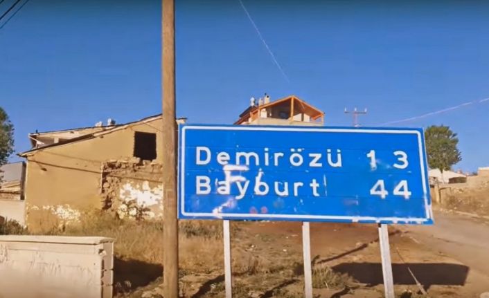 Korona virüs tedbirleri kapsamında Gökçedere- Köse kara yolu ulaşıma kapatıldı