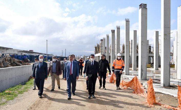 Malatya Kuru Kayısı Lisanslı Depoculuk ve Borsası Projesi yılsonunda tamamlanacak