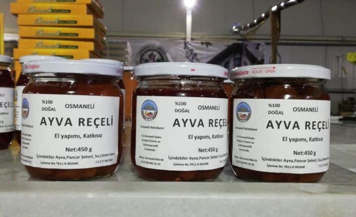 Osmaneli Belediyesi yöresel ürün çeşitlerine üç yeni ürün daha kattı