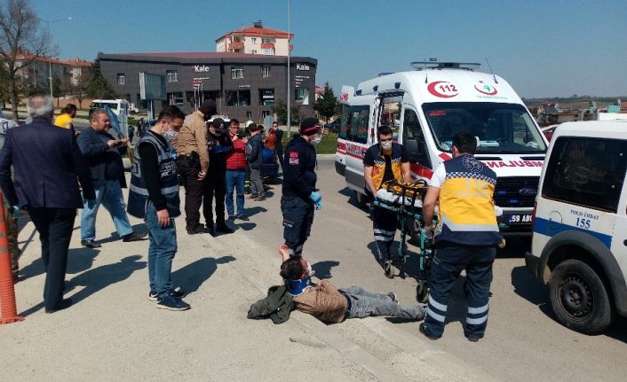 Tekirdağ’da trafik kazası: 2 yaralı