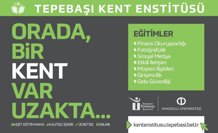 Tepebaşı Belediyesi’nin uzaktan eğitim modeli