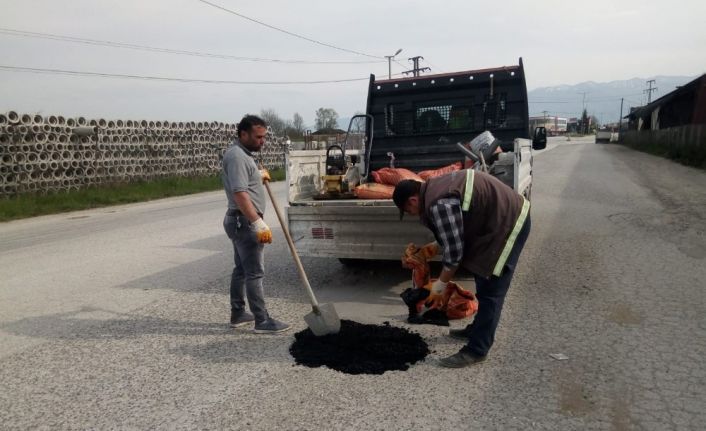 Yama çalışmaları devam ediyor